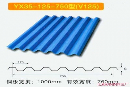 600型瓦楞板